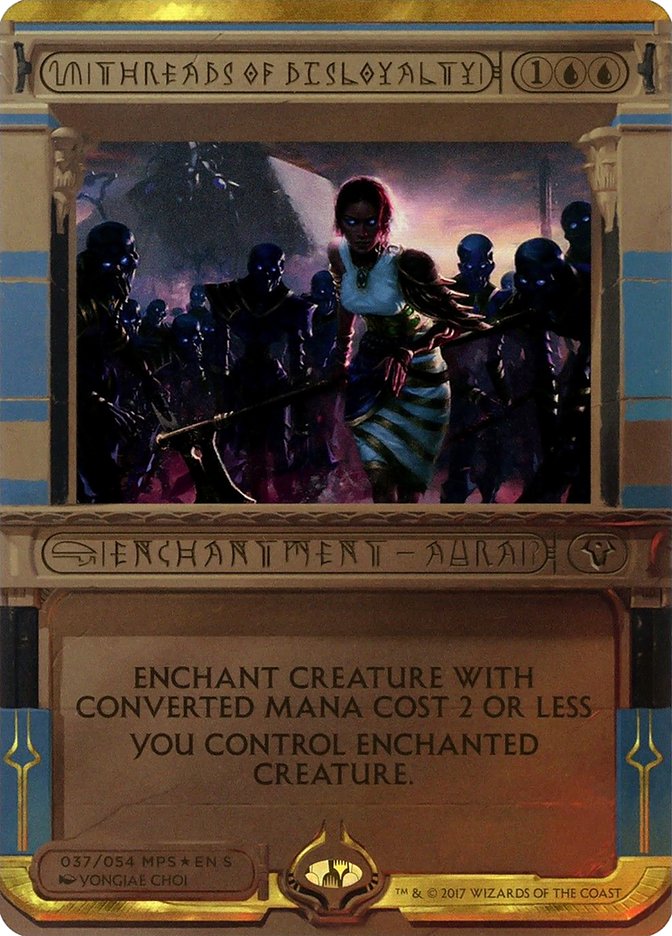 Threads of Disloyalty (Invocation) [Amonkhet Invocations] - Evolution TCG