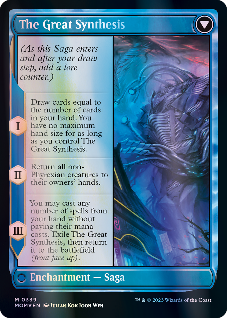 Jin-Gitaxias // The Great Synthesis (Serialized) [March of the Machine] - Evolution TCG