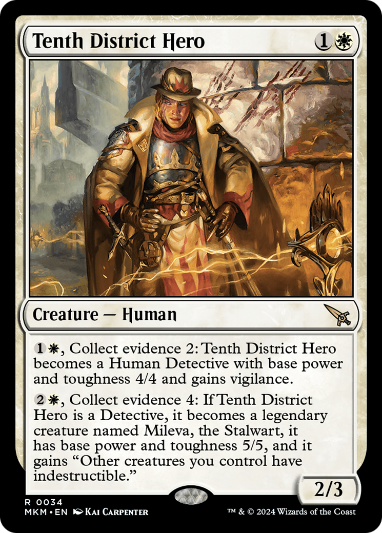 Tenth District Hero [Murders at Karlov Manor] - Evolution TCG