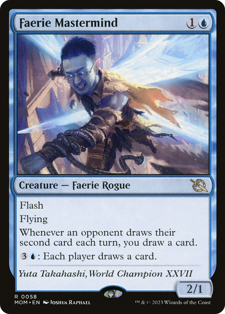Faerie Mastermind [March of the Machine] - Evolution TCG