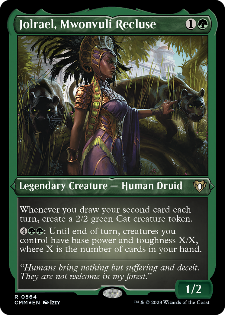Jolrael, Mwonvuli Recluse (Foil Etched) [Commander Masters] - Evolution TCG