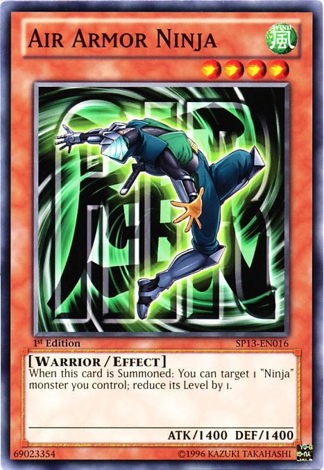 Air Armor Ninja [SP13-EN016] Common - Evolution TCG