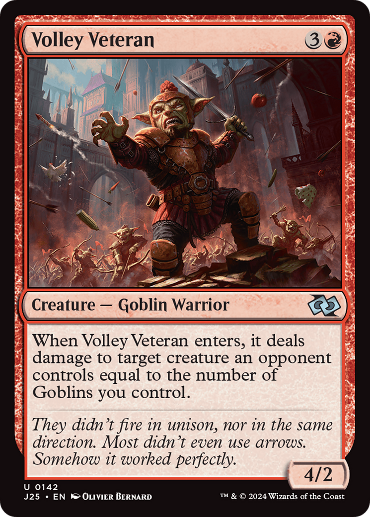 Volley Veteran [Foundations Jumpstart] - Evolution TCG