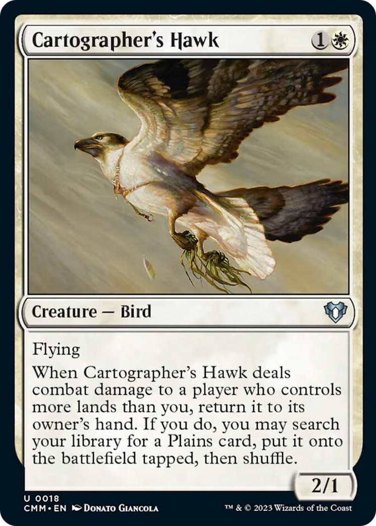 Cartographer's Hawk [Commander Masters] - Evolution TCG