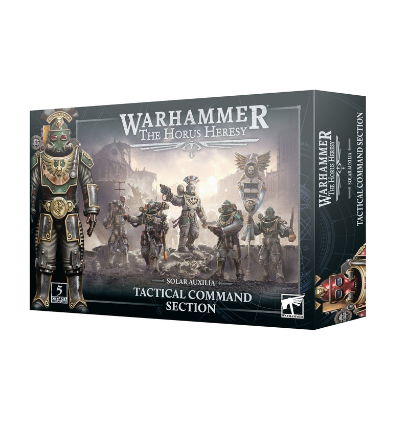 The Horus Heresy: Solar Auxilia - Tactical Command Section [Pre-Order Releases 04-06-2024] - Evolution TCG