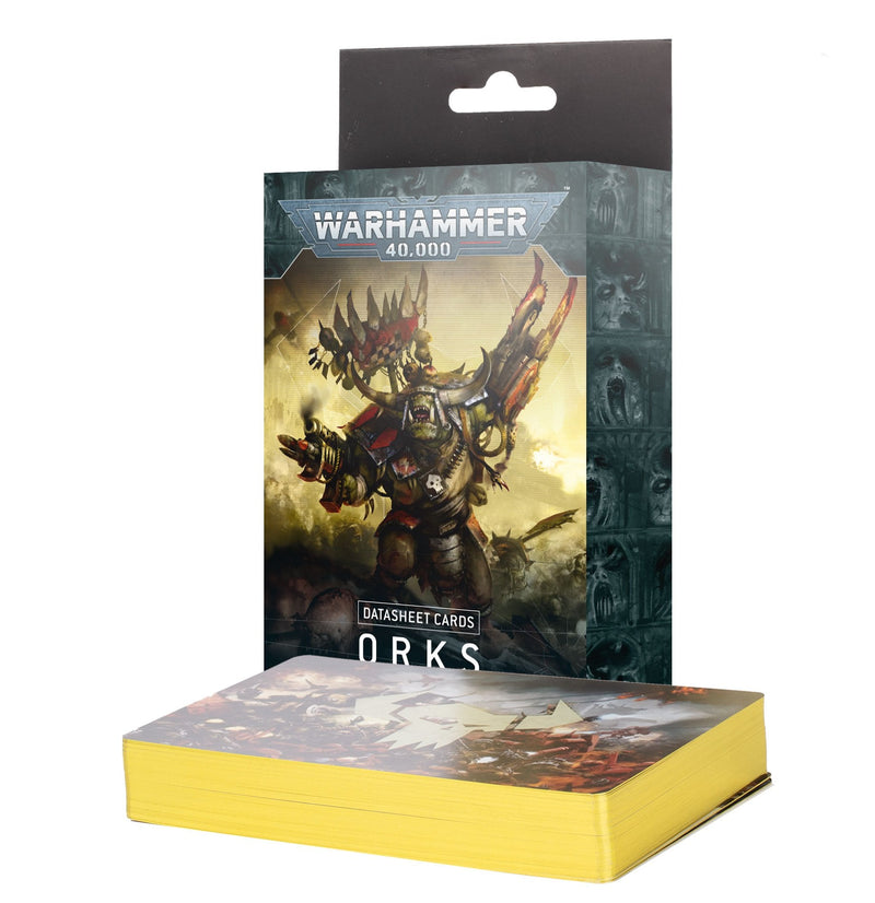 Warhammer 40,000: Datasheet Cards - Orks [Pre-Order Releases 04-27-2024] - Evolution TCG