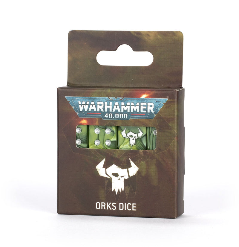 Warhammer 40,000: Orks - Dice Set [Pre-Order Releases 04-27-2024] - Evolution TCG