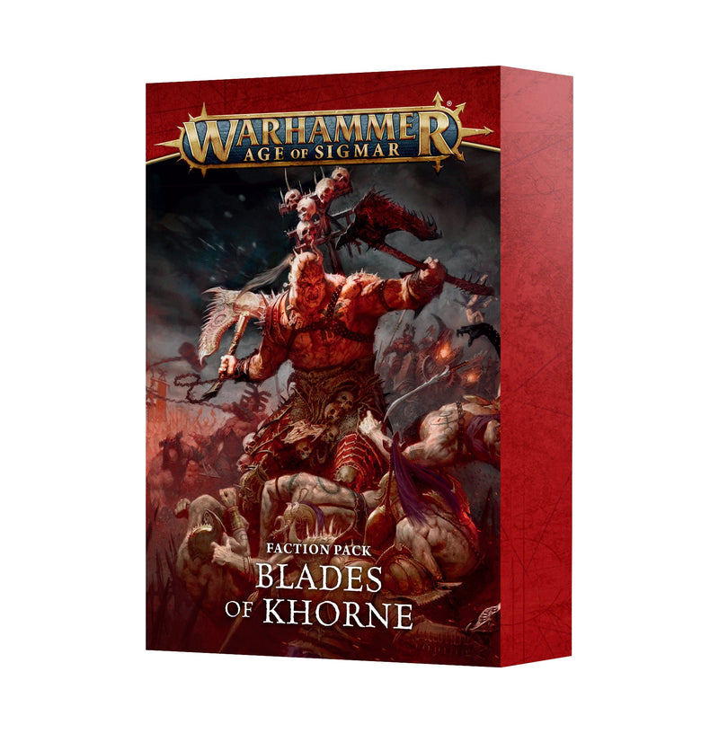 Age of Sigmar - Faction Pack: Blades of Khorne [Pre-Order Releases 07-20-2024]