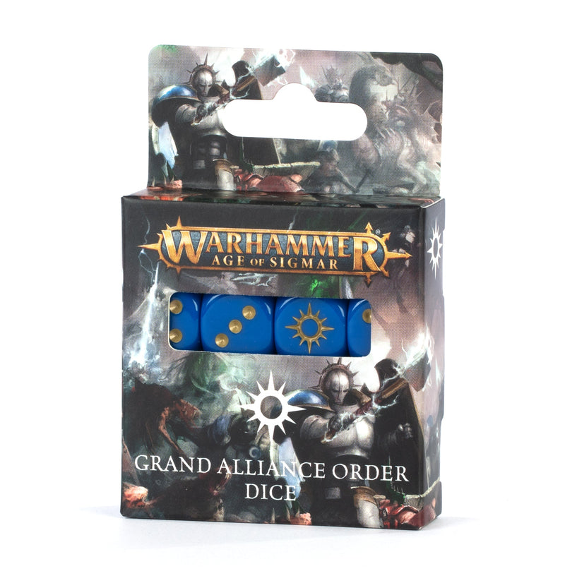 Age of Sigmar - Grand Alliance Order: Dice Set [Pre-Order Releases 07-20-2024]