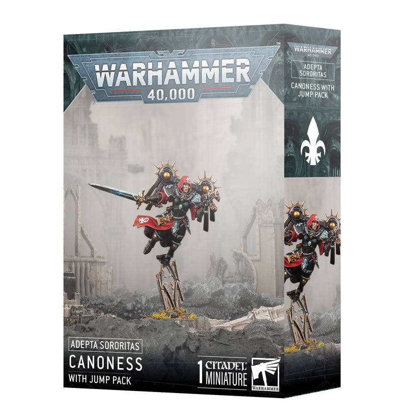 Warhammer 40,000: Adepta Sororitas - Canoness with Jump Pack - Evolution TCG