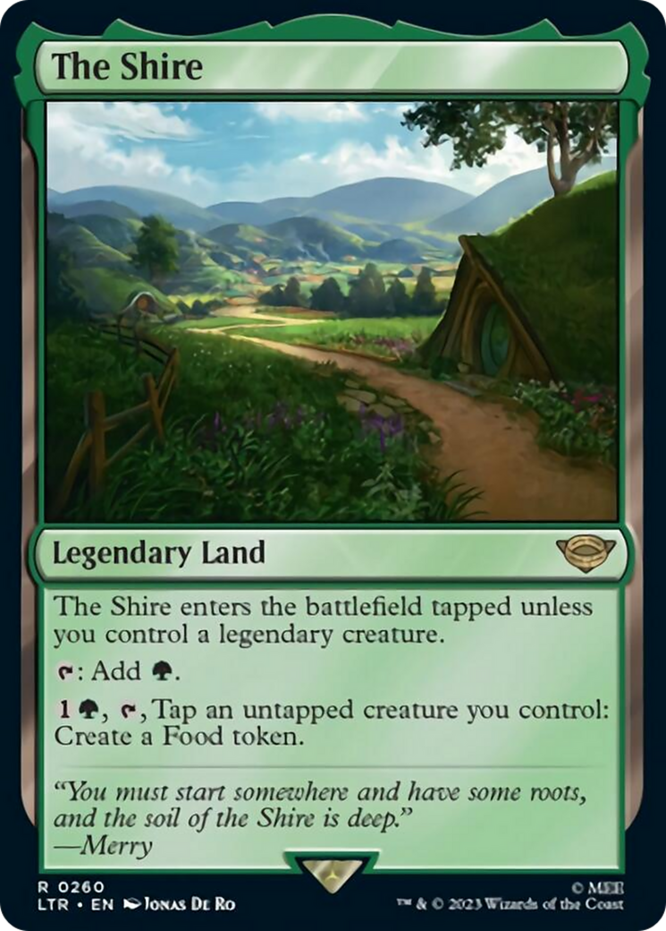 The Shire [The Lord of the Rings: Tales of Middle-Earth] - Evolution TCG
