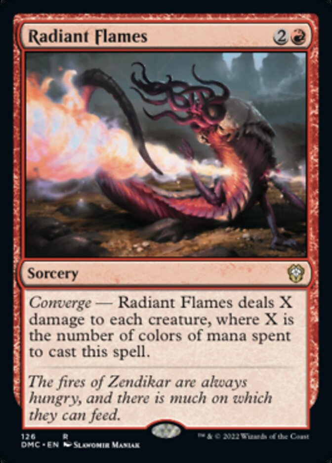 Radiant Flames [Dominaria United Commander] - Evolution TCG