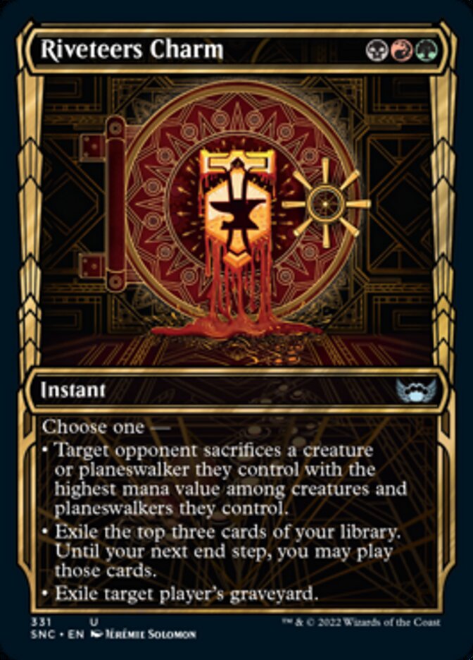 Riveteers Charm (Showcase Golden Age) [Streets of New Capenna] - Evolution TCG