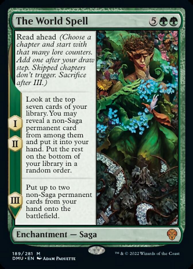 The World Spell [Dominaria United] - Evolution TCG