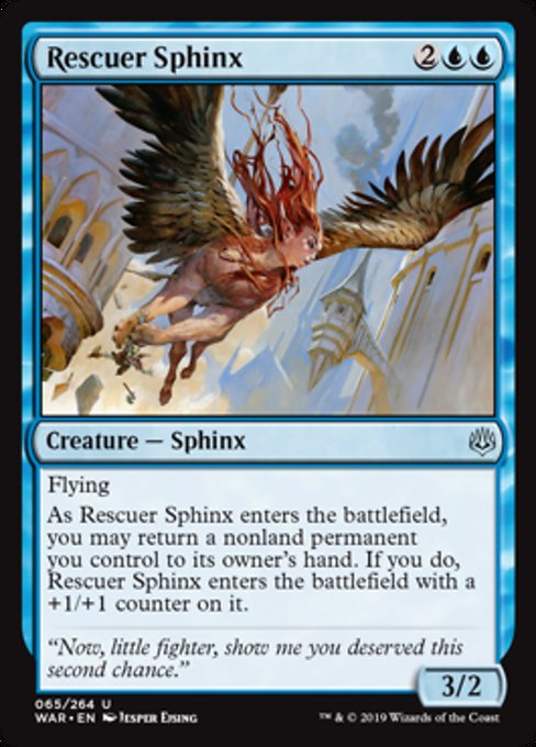 Rescuer Sphinx [War of the Spark] - Evolution TCG