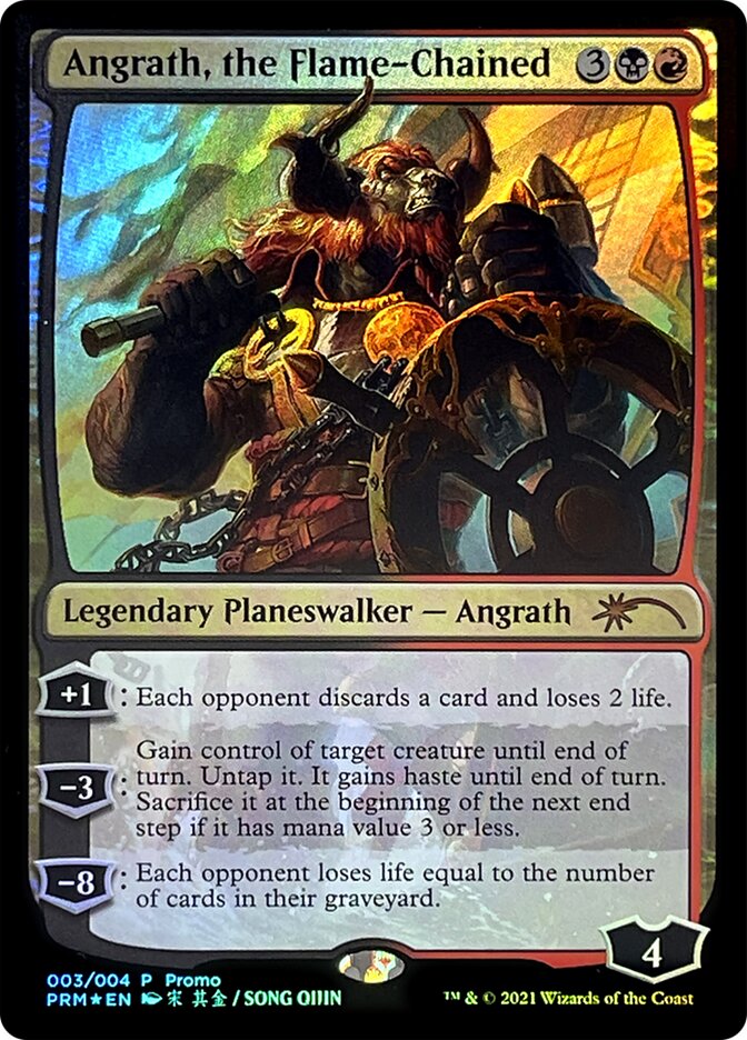 Angrath, the Flame-Chained [Year of the Ox 2021] - Evolution TCG
