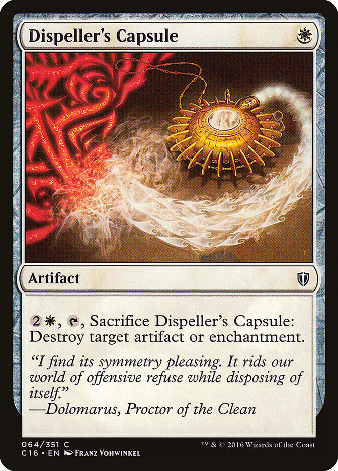 Dispeller's Capsule [Commander 2016] - Evolution TCG