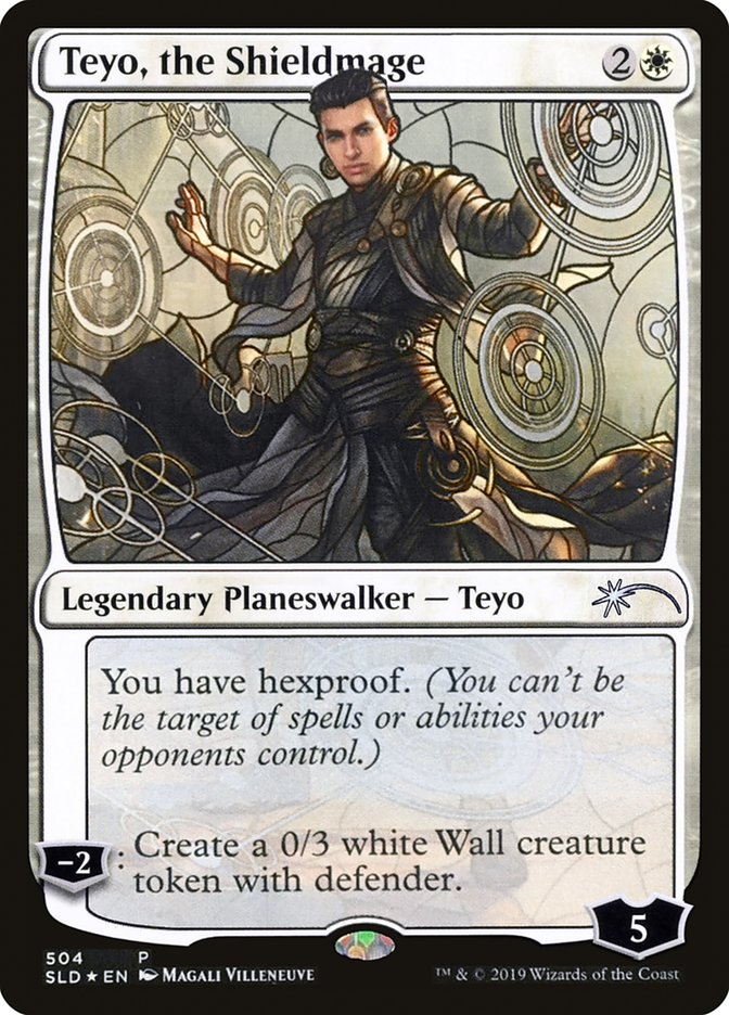 Teyo, the Shieldmage (Stained Glass) [Secret Lair Drop Promos] - Evolution TCG