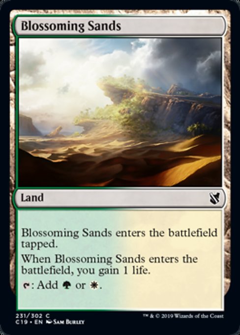 Blossoming Sands [Commander 2019] - Evolution TCG
