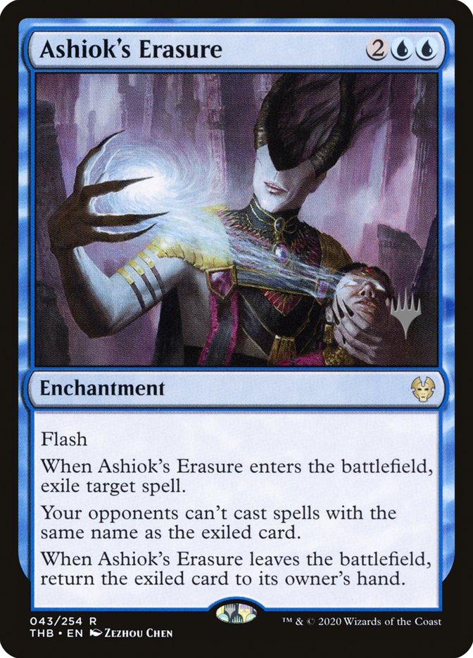 Ashiok's Erasure (Promo Pack) [Theros Beyond Death Promos] - Evolution TCG