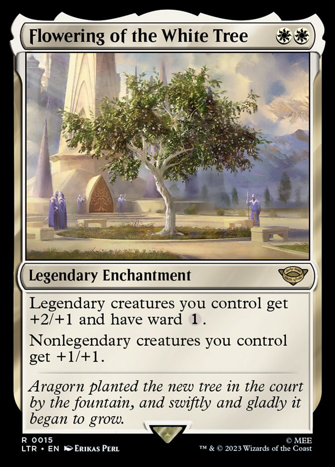 Flowering of the White Tree [The Lord of the Rings: Tales of Middle-Earth] - Evolution TCG