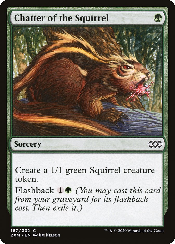 Chatter of the Squirrel [Double Masters] - Evolution TCG