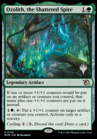 Ozolith, the Shattered Spire (Promo Pack) [March of the Machine Promos] - Evolution TCG