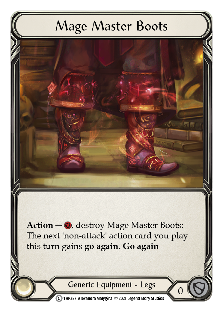 Mage Master Boots [1HP357] (History Pack 1) - Evolution TCG