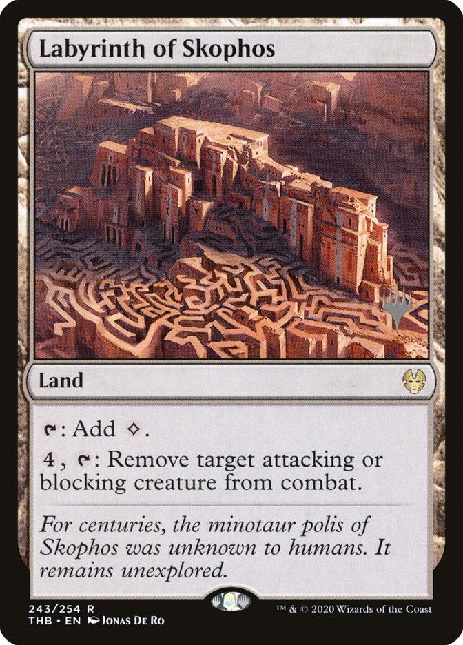Labyrinth of Skophos (Promo Pack) [Theros Beyond Death Promos] - Evolution TCG