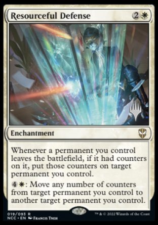 Resourceful Defense (Promo Pack) [Streets of New Capenna Commander Promos] - Evolution TCG