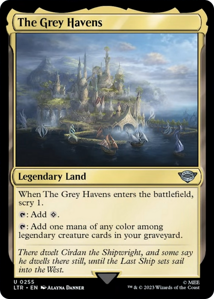 The Grey Havens [The Lord of the Rings: Tales of Middle-Earth] - Evolution TCG