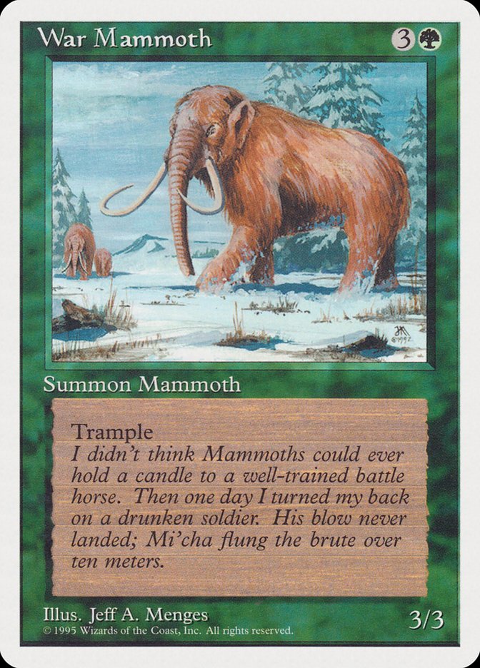 War Mammoth [Rivals Quick Start Set] - Evolution TCG