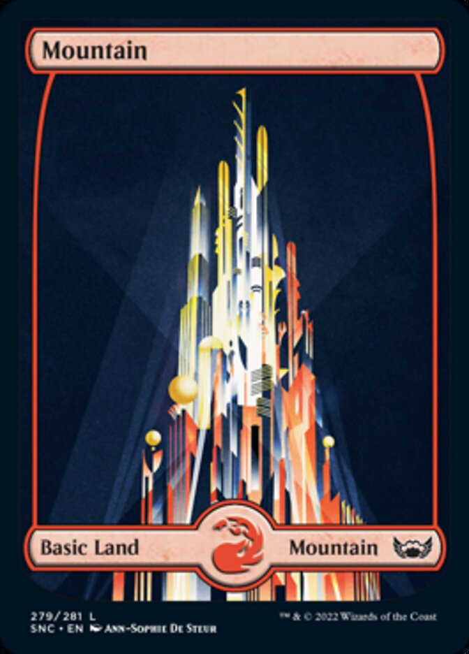Mountain (279) [Streets of New Capenna] - Evolution TCG