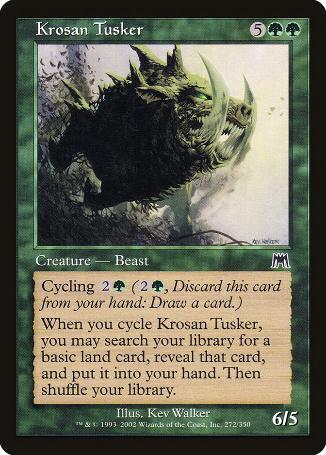 Krosan Tusker [Onslaught] - Evolution TCG | Evolution TCG