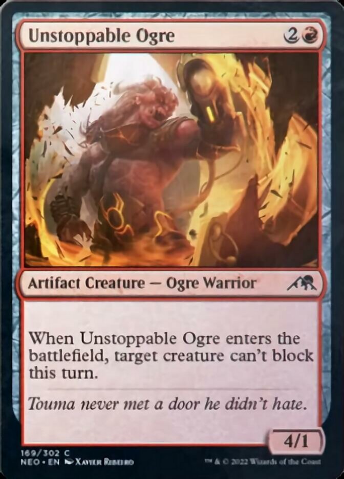 Unstoppable Ogre [Kamigawa: Neon Dynasty] - Evolution TCG