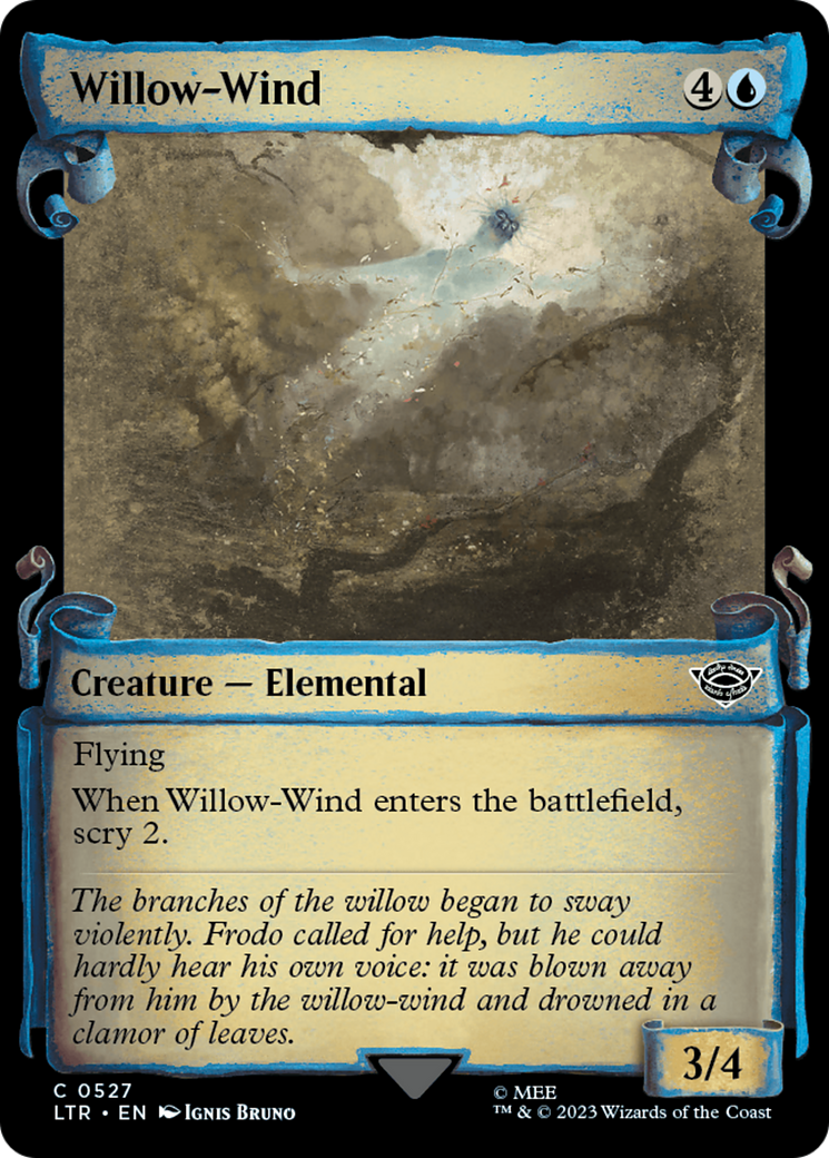Willow-Wind [The Lord of the Rings: Tales of Middle-Earth Showcase Scrolls] - Evolution TCG