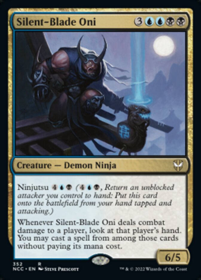Silent-Blade Oni [Streets of New Capenna Commander] - Evolution TCG