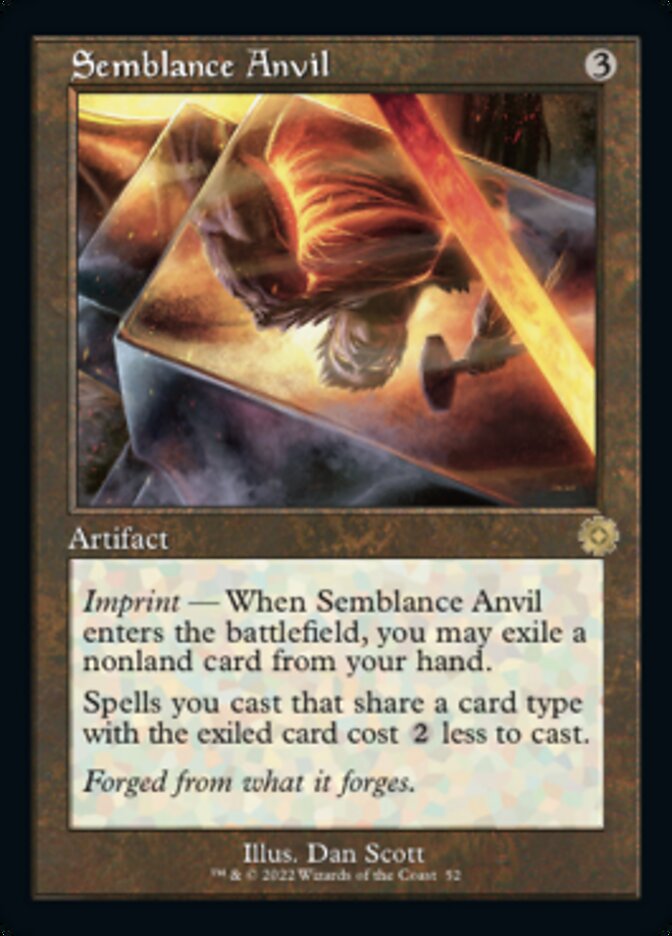 Semblance Anvil (Retro) [The Brothers' War Retro Artifacts] - Evolution TCG