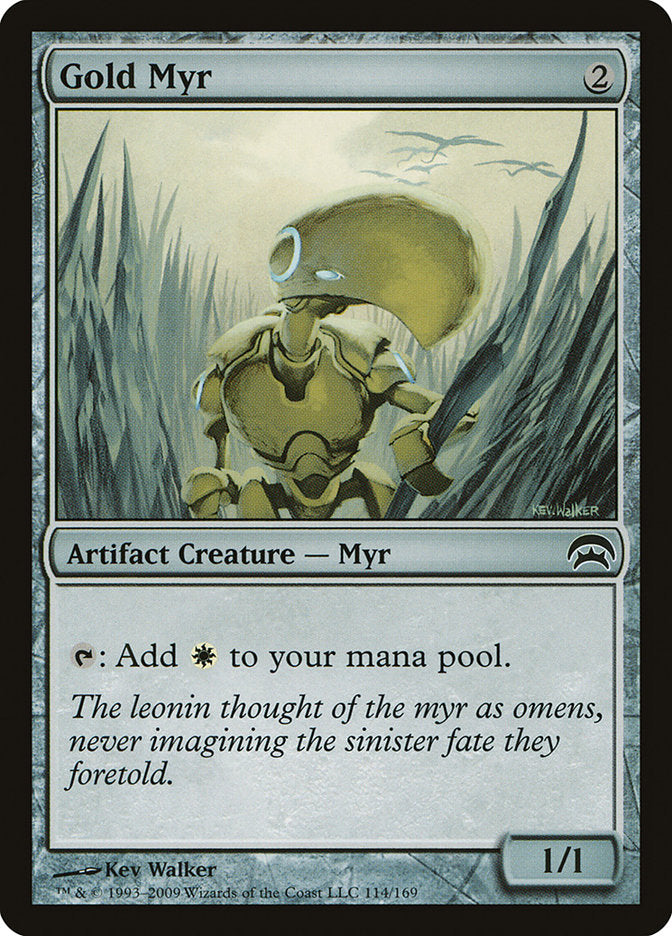 Gold Myr [Planechase] - Evolution TCG