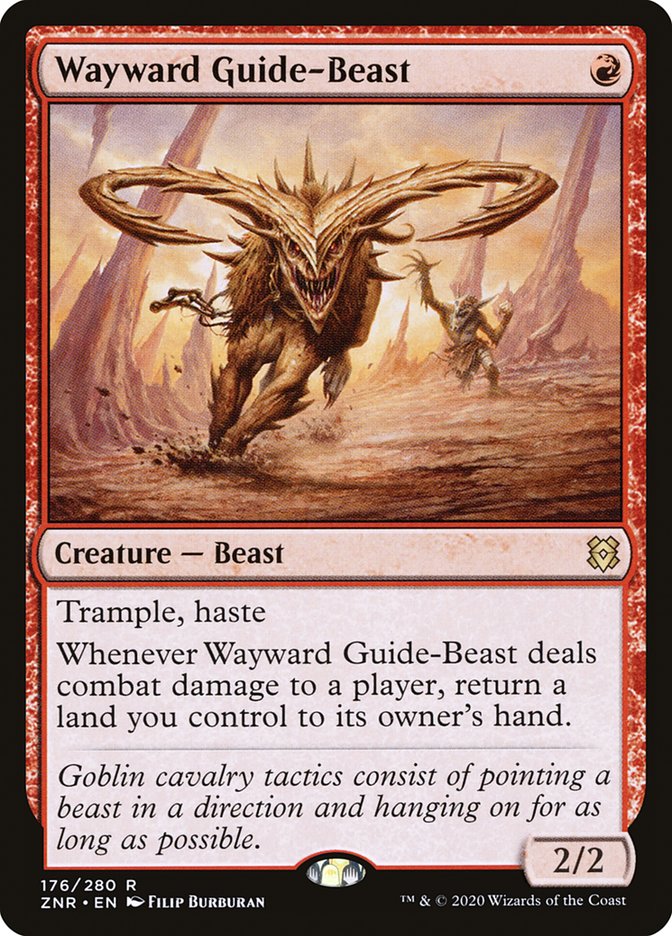 Wayward Guide-Beast [Zendikar Rising] - Evolution TCG