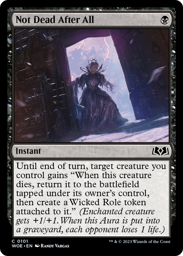 Not Dead After All [Wilds of Eldraine] - Evolution TCG