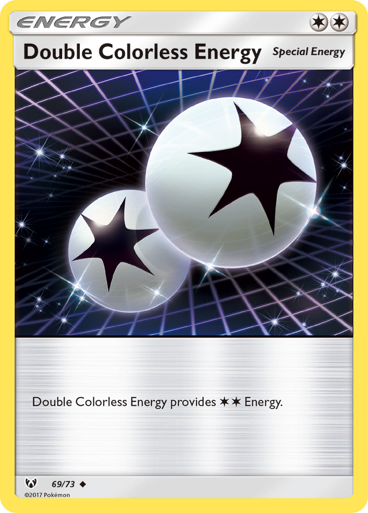 Double Colorless Energy (69/73) [Sun & Moon: Shining Legends] - Evolution TCG