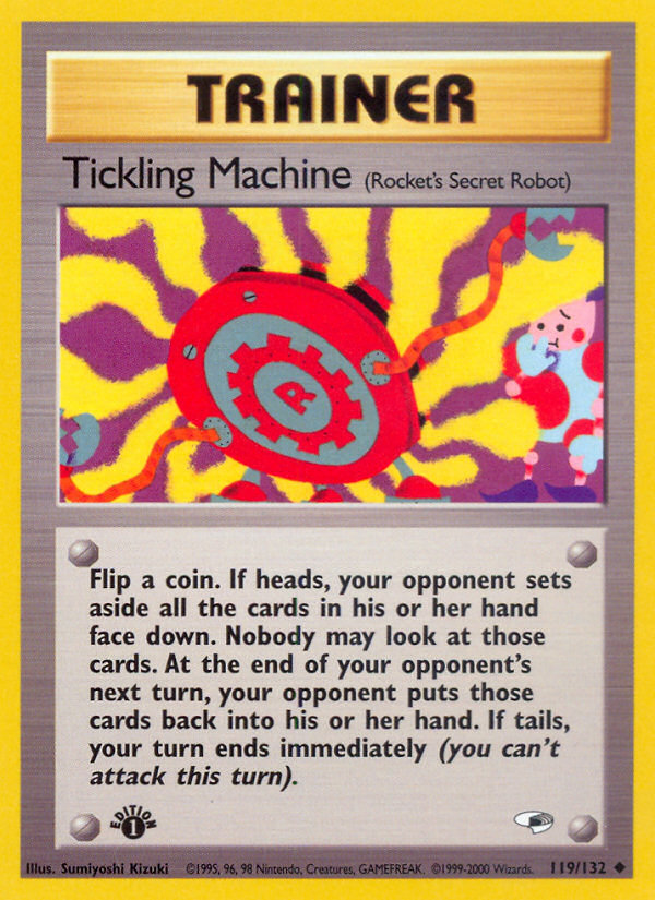 Tickling Machine (119/132) [Gym Heroes 1st Edition] - Evolution TCG