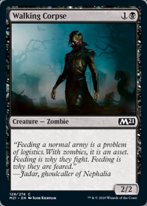 Walking Corpse [Core Set 2021] - Evolution TCG