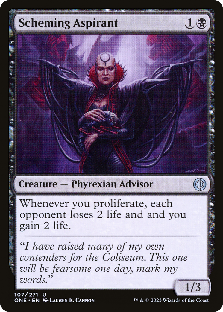 Scheming Aspirant [Phyrexia: All Will Be One] - Evolution TCG