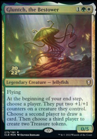 Gluntch, the Bestower [Commander Legends: Battle for Baldur's Gate Prerelease Promos] - Evolution TCG