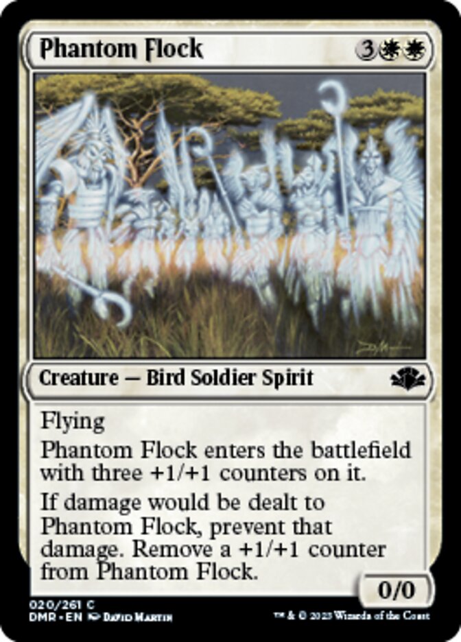 Phantom Flock [Dominaria Remastered] - Evolution TCG