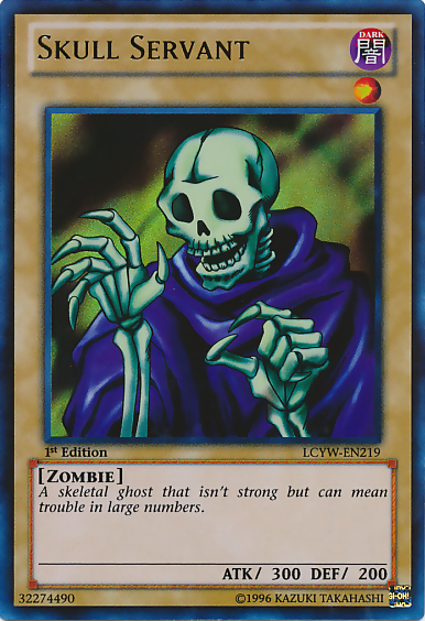 Skull Servant [LCYW-EN219] Ultra Rare - Evolution TCG