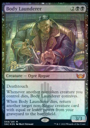 Body Launderer [Streets of New Capenna Prerelease Promos] - Evolution TCG