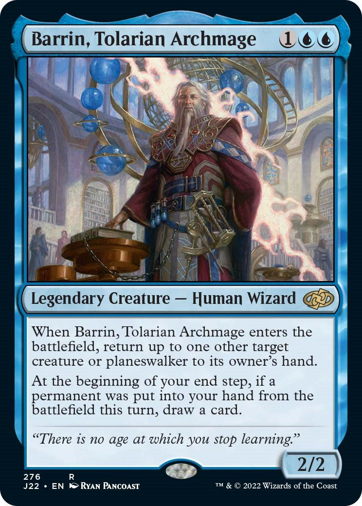 Barrin, Tolarian Archmage [Jumpstart 2022] - Evolution TCG